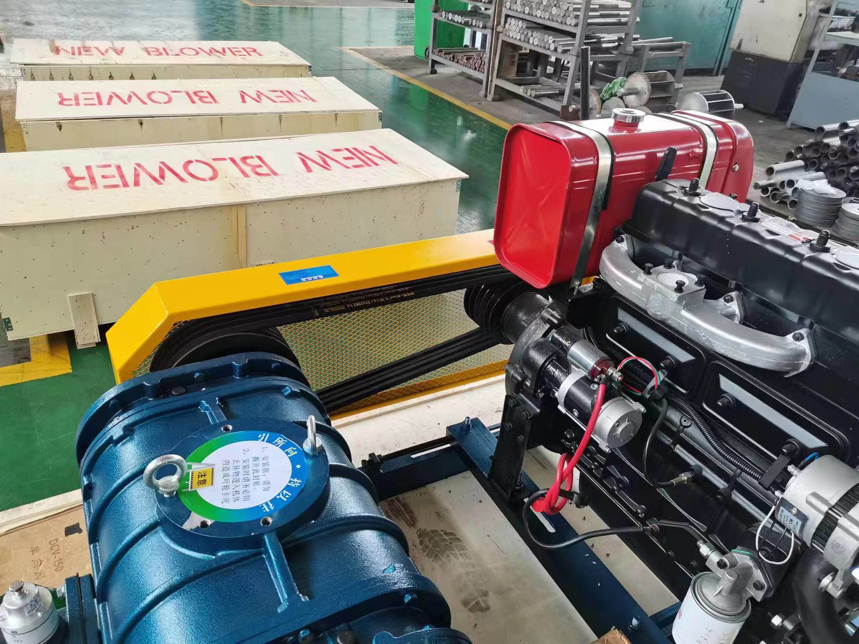 Soffiatore di radici di accoppiamentu direttu d'alta efficienza: ottimisazione di u flussu d'aria per l'applicazioni industriali